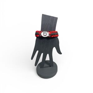Georgia Bulldog Paracord Bracelet